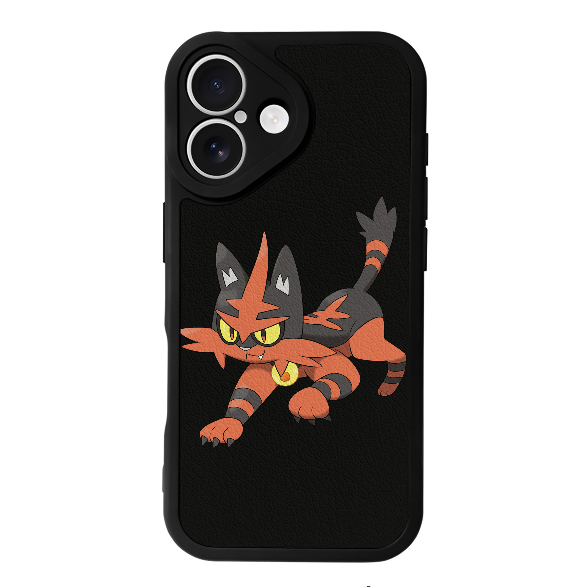 （画像用） ポケットモンスター Pokémon 【iPhone 16シリーズ対応】シリコンスマホケース（レザー調） 材質：シリコン